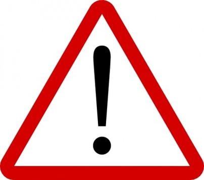 Free Warning Signs Clipart - Free to use Clip Art Resource