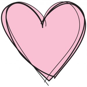 Cute hearts clipart