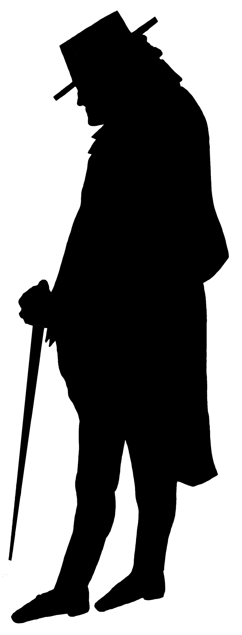 Victorian Silhouette Clipart