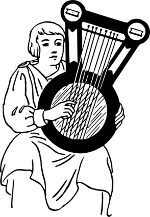 Download Psaltery Musical Instrument clip art Vector Free