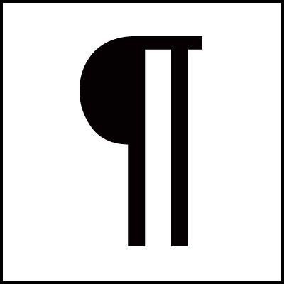 What is the Line Break symbol on the "Review your work step ...