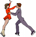 Royalty Free Skating Clipart