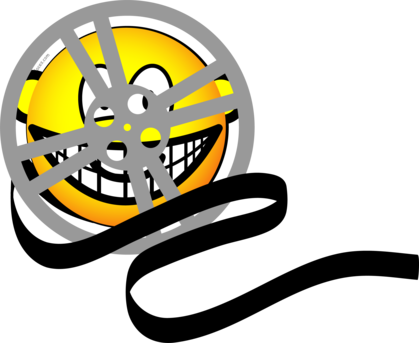 Movie reel emoticon : Emoticons @ emofaces.