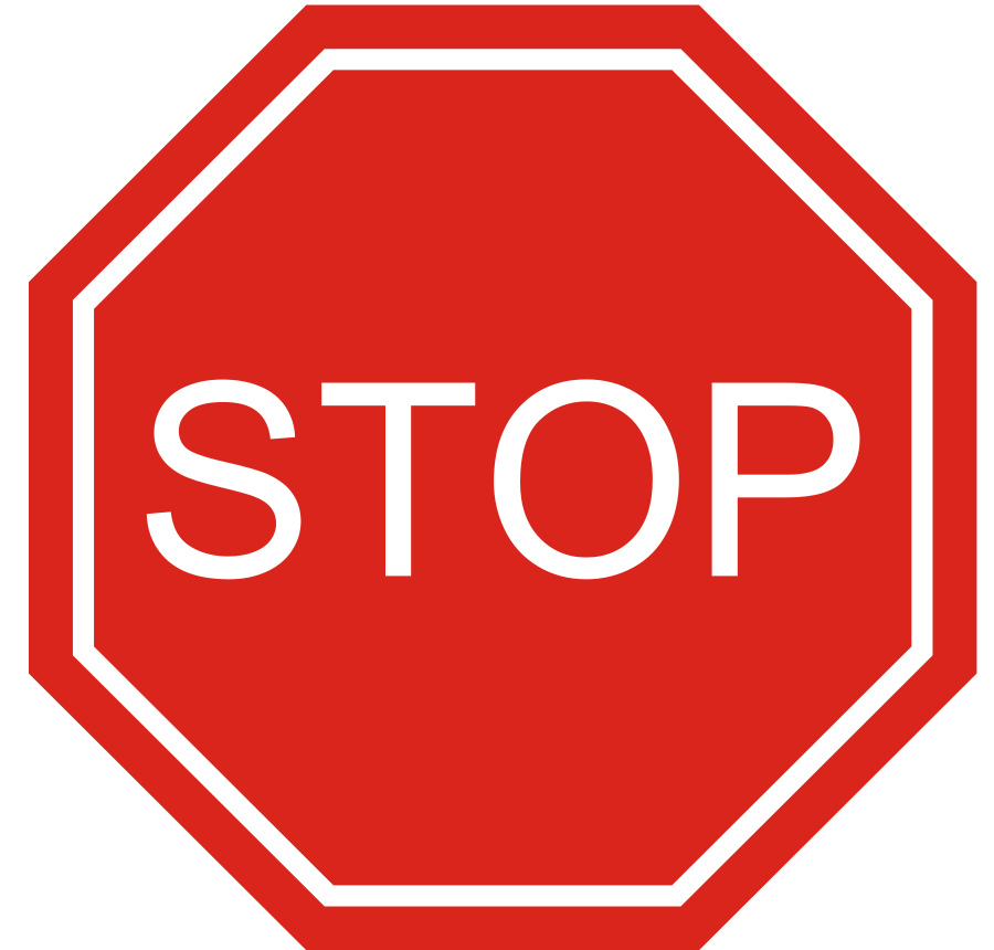 Stop Sign large 900pixel clipart, Stop Sign design - ClipartsFree