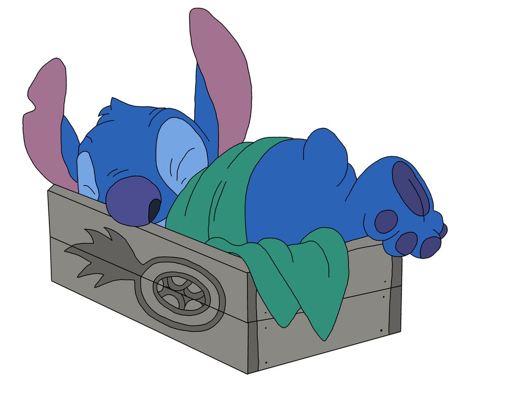 Stitch Sleeping