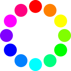 12 Color Circles Clip Art - vector clip art online ...