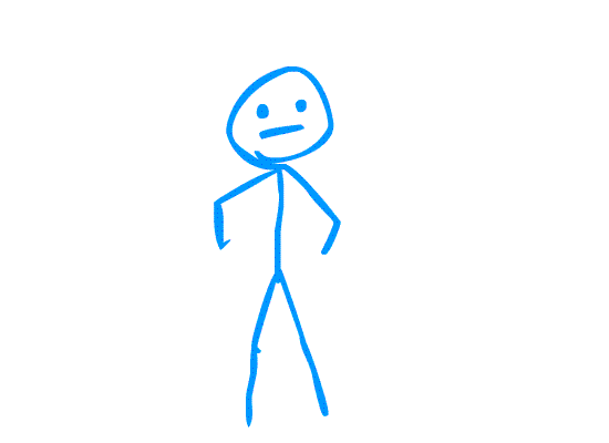 Blue stickman gif animation by animeweather on deviantART ...