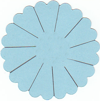 Nitty Gritty - DT February 2010 Love You with Scalloped Flower Card"