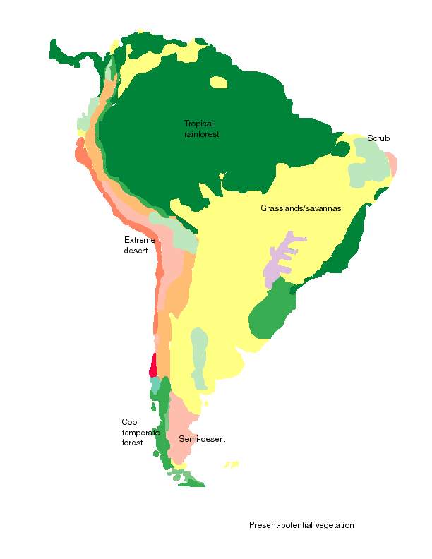 Pg 27: Geography Of South America - Lessons - TES Teach
