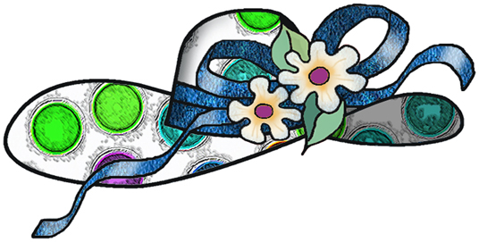 ArtbyJean - Paper Crafts: FASHION HATS , EASTER BONNETS - Set A22 ...