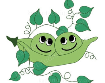 Three Peas in a Pod Clip Art – Clipart Free Download
