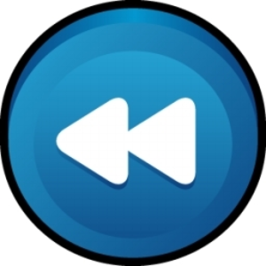 Button Rewind image - vector clip art online, royalty free ...