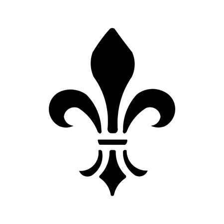 Fleur De Lis Printable Stencil - ClipArt Best