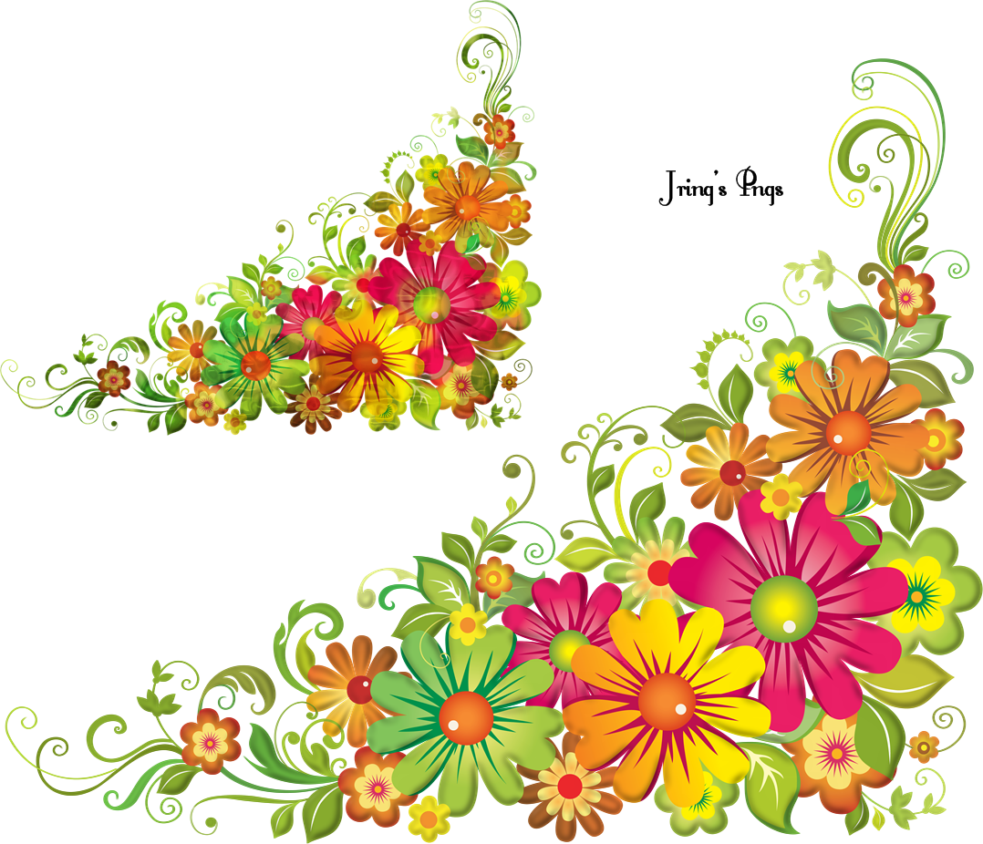 Corner Flower - ClipArt Best
