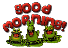 Animated Good Morning / Good Night Myspace Graphics