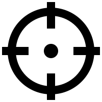 Crosshair icons