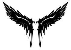Cartoon, Tattoo drawings and Wing tattoos