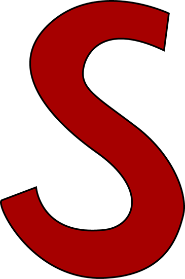 Letter s clipart