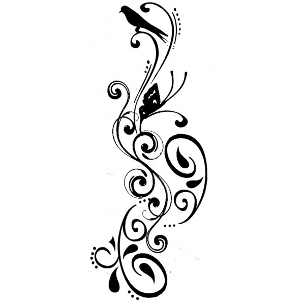 Birds Swirl Design – Design & art