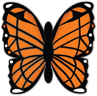 Monarch butterfly clip art - ClipartFox