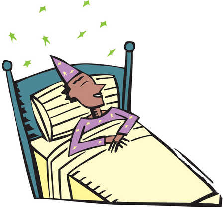 Sleeping Person Cartoon