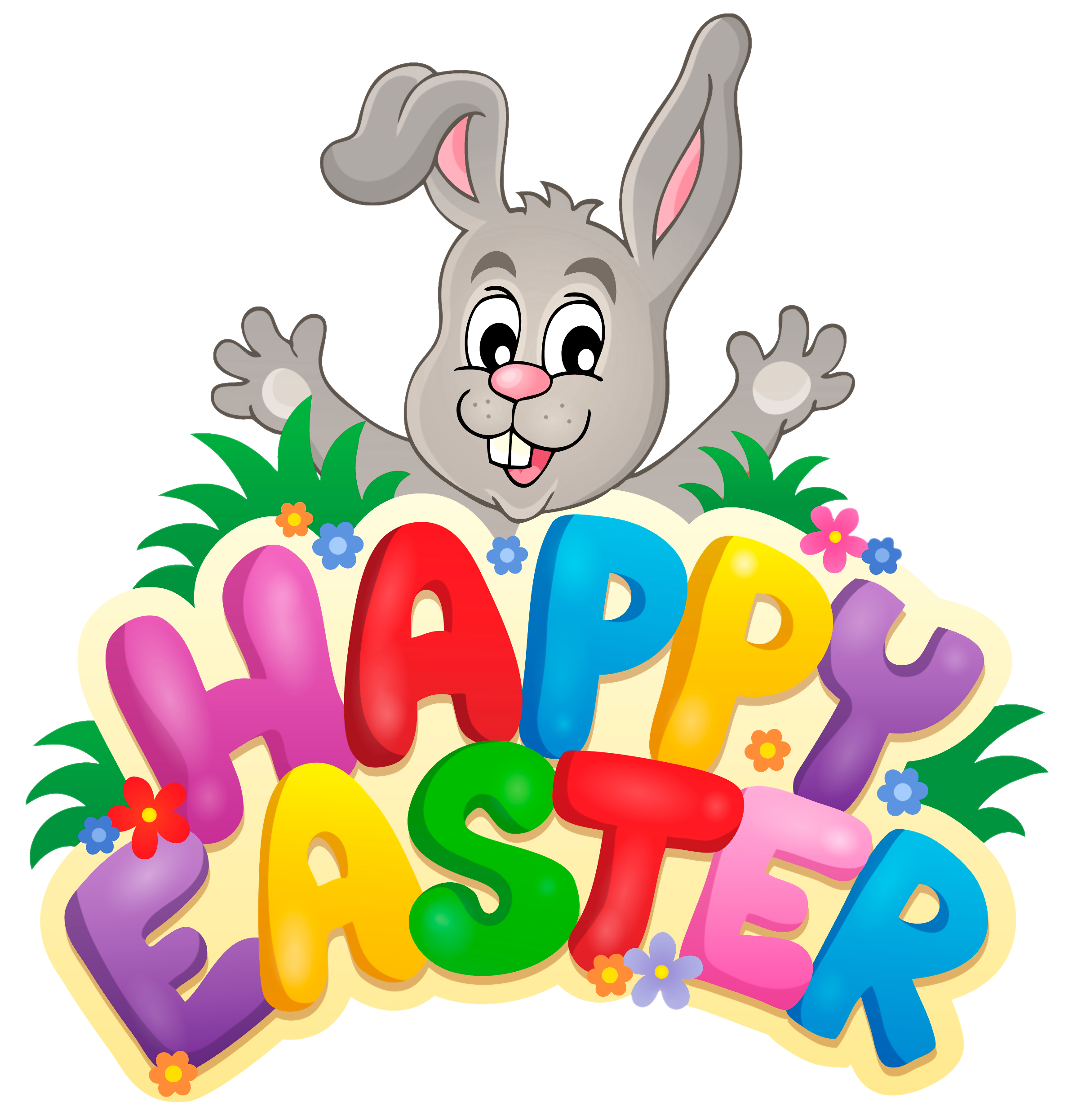 Happy easter clipart free