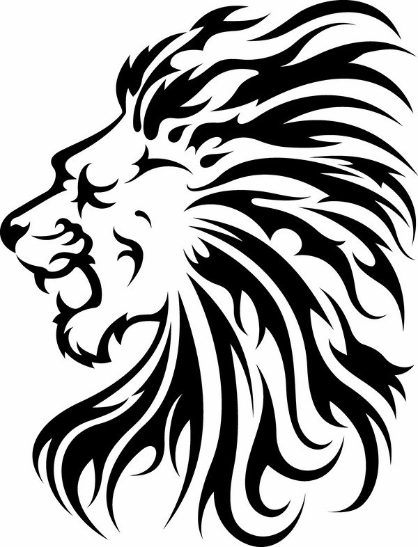 Tribal Lion Face Tattoo Drawing | Fresh 2017 Tattoos Ideas
