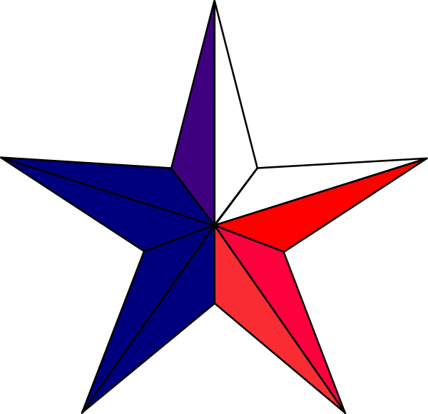 Red blue and white clipart - ClipartFox