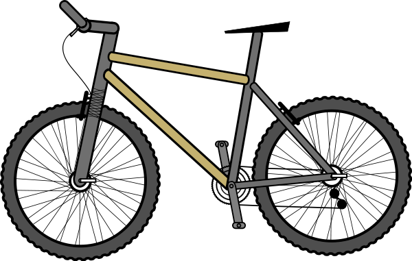 Mountain Bike Clipart - Tumundografico