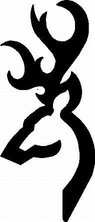 Best Photos of Browning Deer Head Outline - Browning Logo Coloring ...