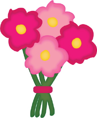 Birthday Bouquet Clipart