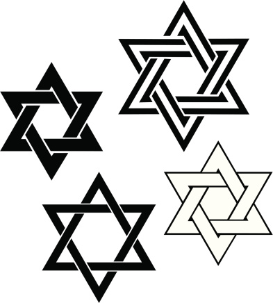 Star Of David Clip Art, Vector Images & Illustrations