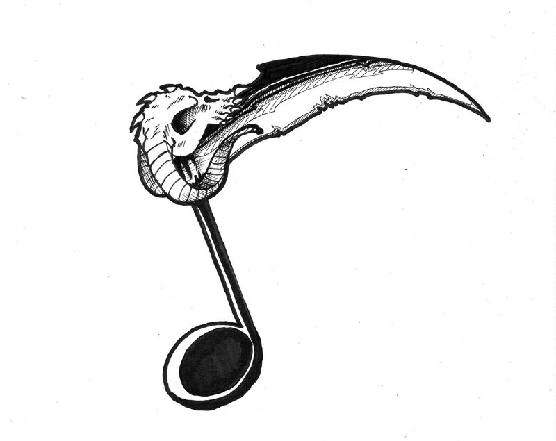Cool Music Notes Drawings - ClipArt Best