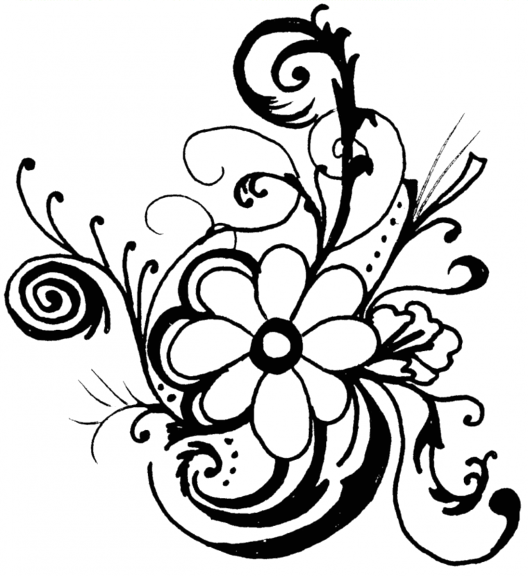 spring clip art free black and white – Clipart Free Download