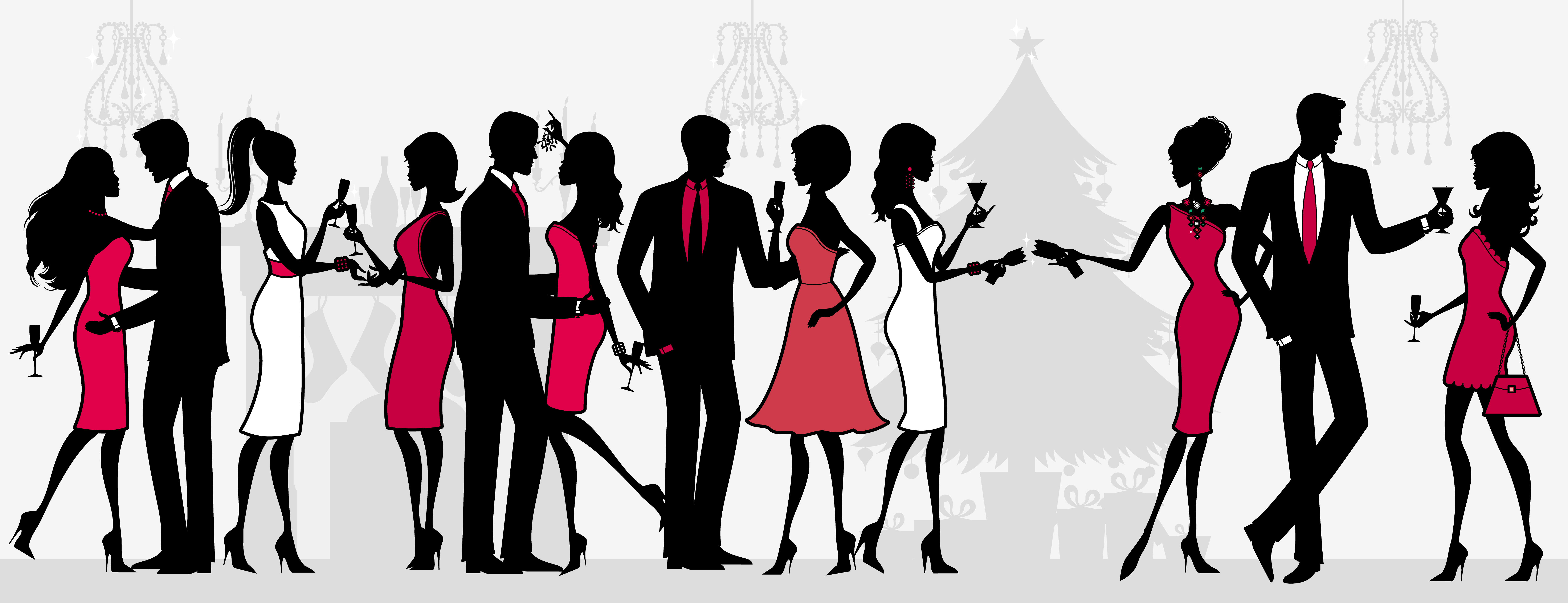 Free clipart holiday party