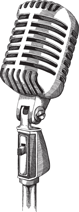 Microphone Clip Art, Vector Images & Illustrations