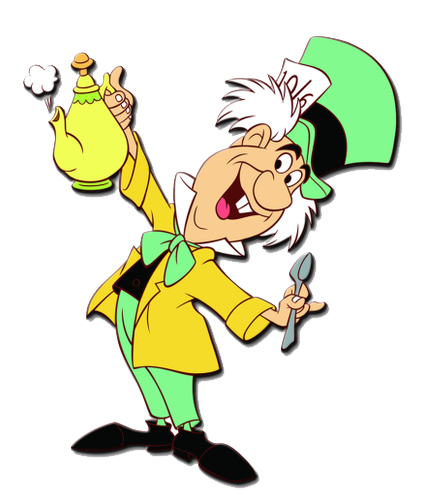 Disney mad hatter hat clipart