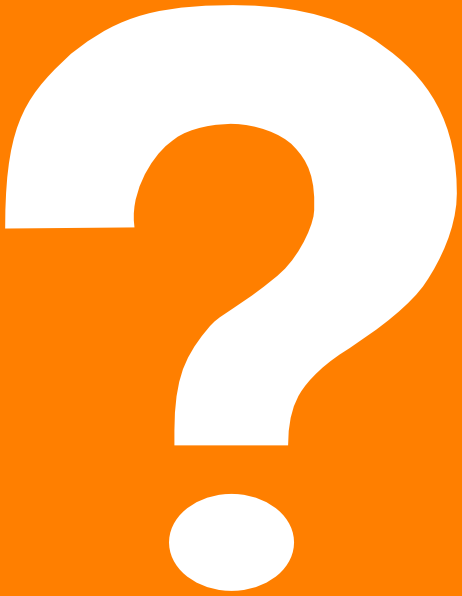 Orange Question Mark Clipart - Free Clipart Images