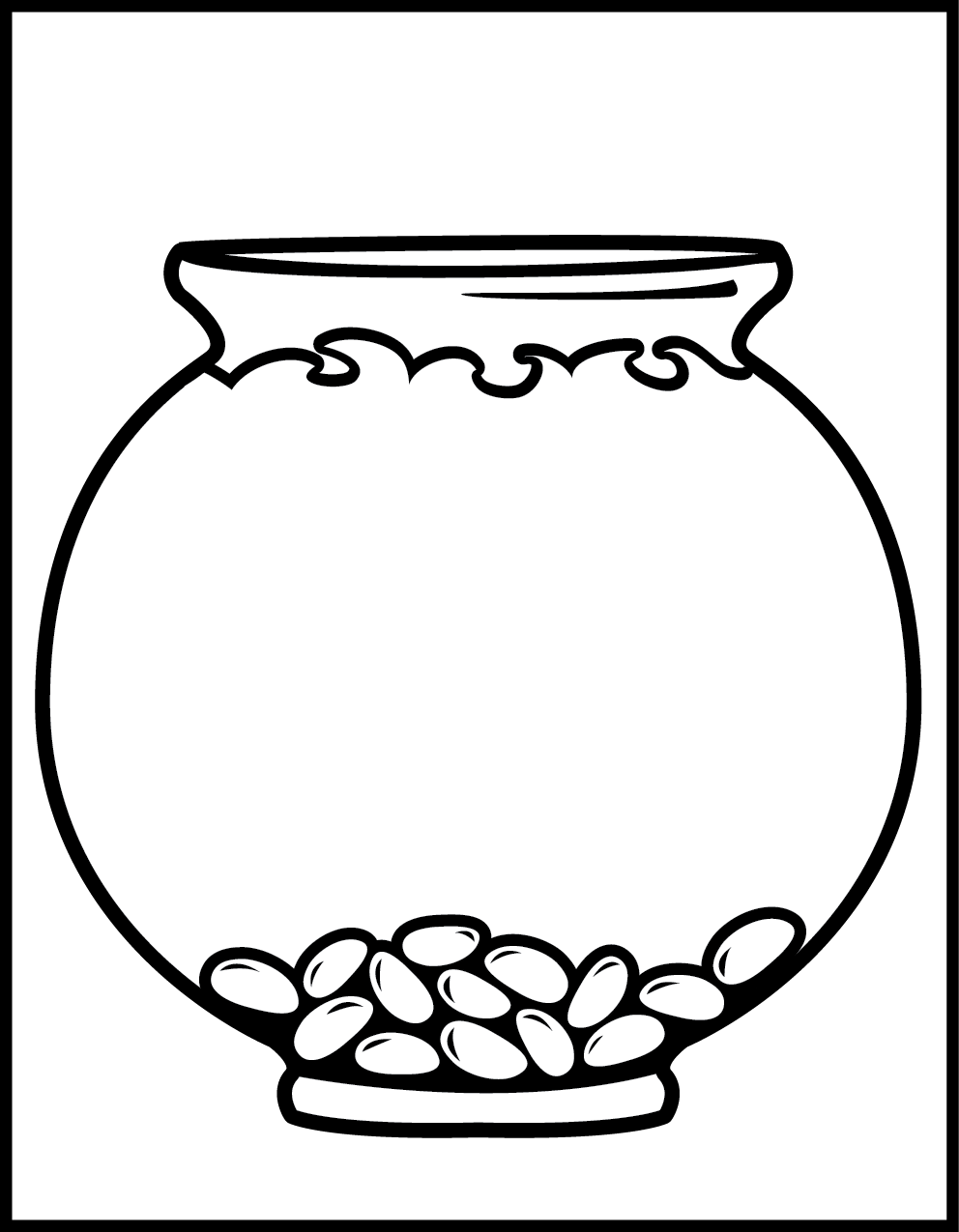 Fish Bowl Clipart