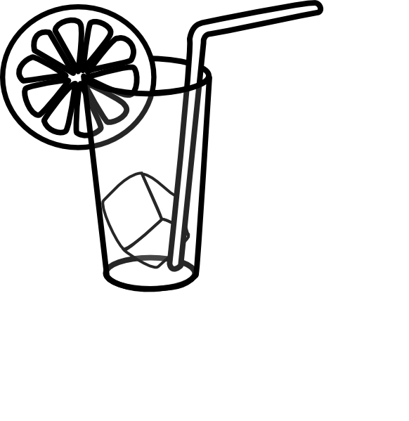 Cup lemonade clipart