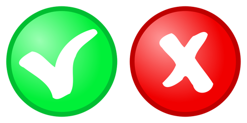 10690 green tick symbol clip art | Public domain vectors