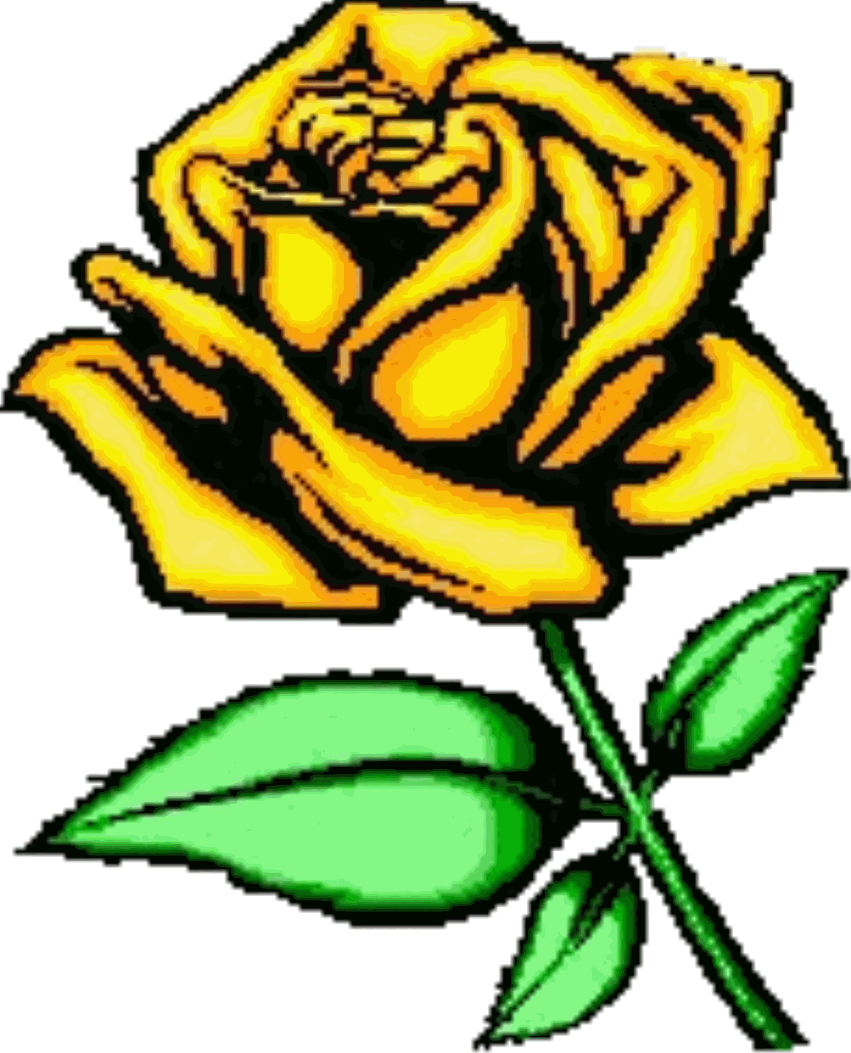 Cartoon Rose