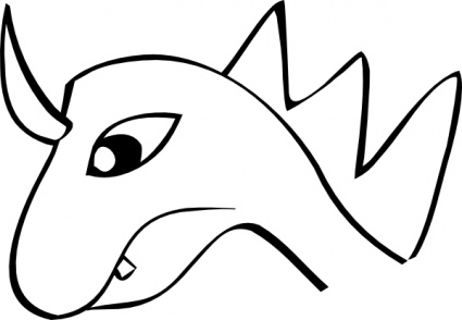 2D cartoon elephant vector, free vector graphics
