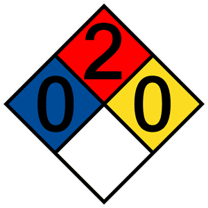 Hazmat: NFPA Diamond - NFPA_PRINTED_0200 - Safety Signs Labels-