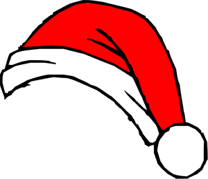 Trying to add a Santa Hat] When I set the white background to ...