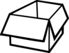 Open Box clip art - vector clip art online, royalty free & public ...