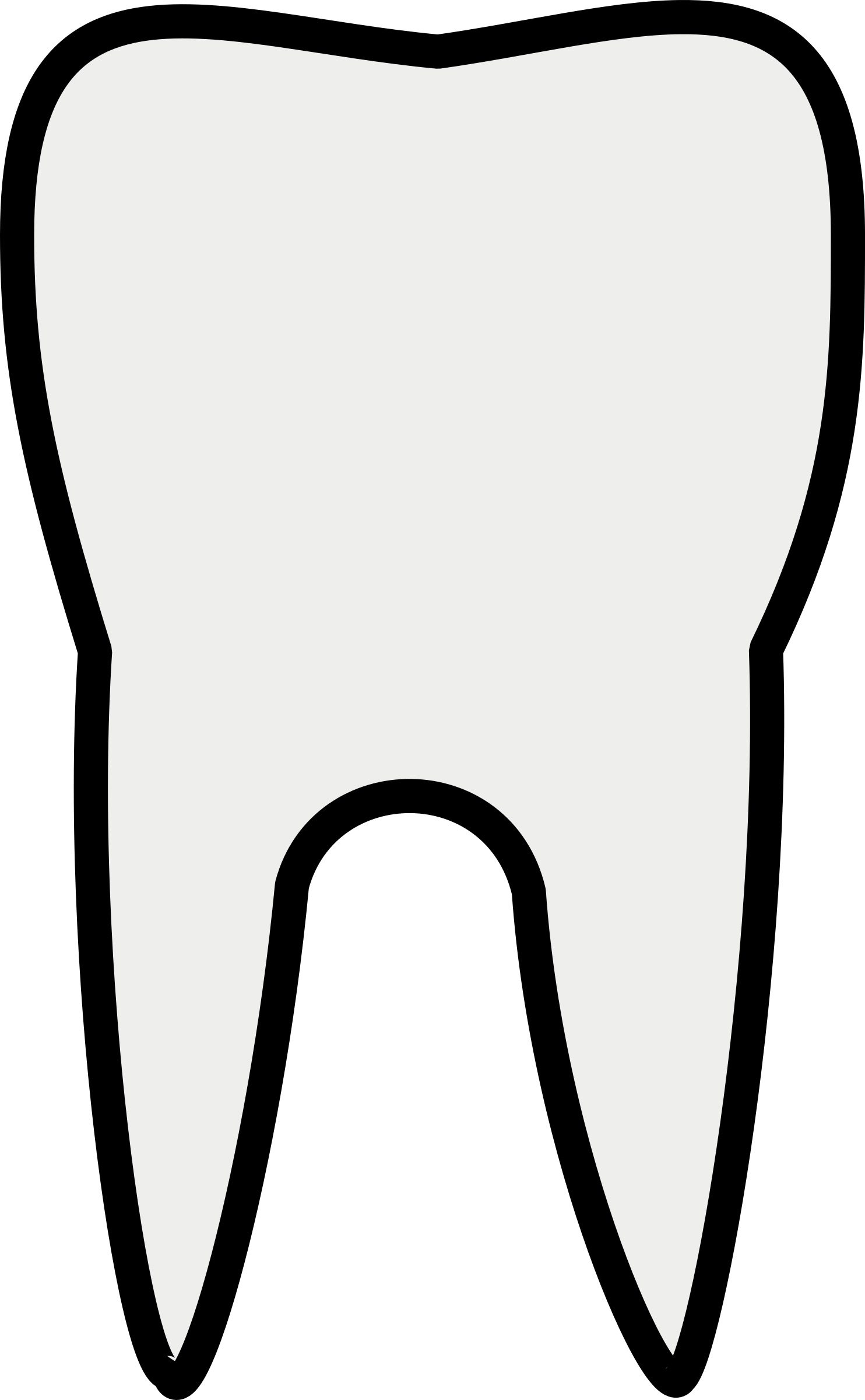 Tooth Outline Clipart