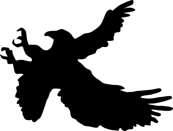 Eagles silhouette clipart