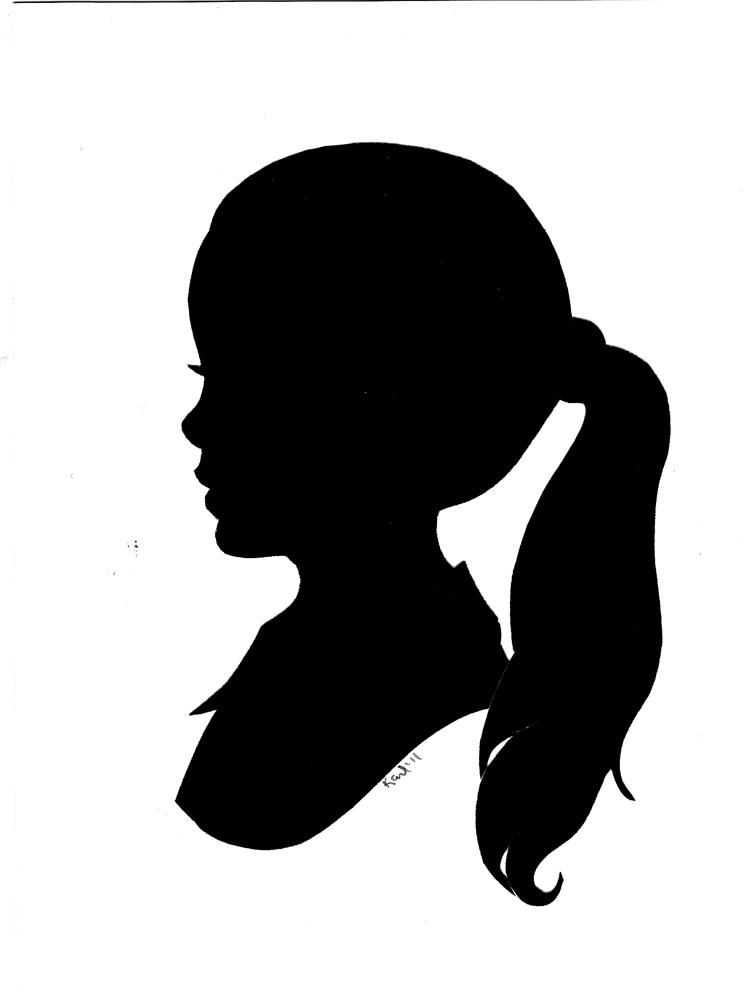 Silhouette Artist Karl Johnson Does Your Kiddos Profile