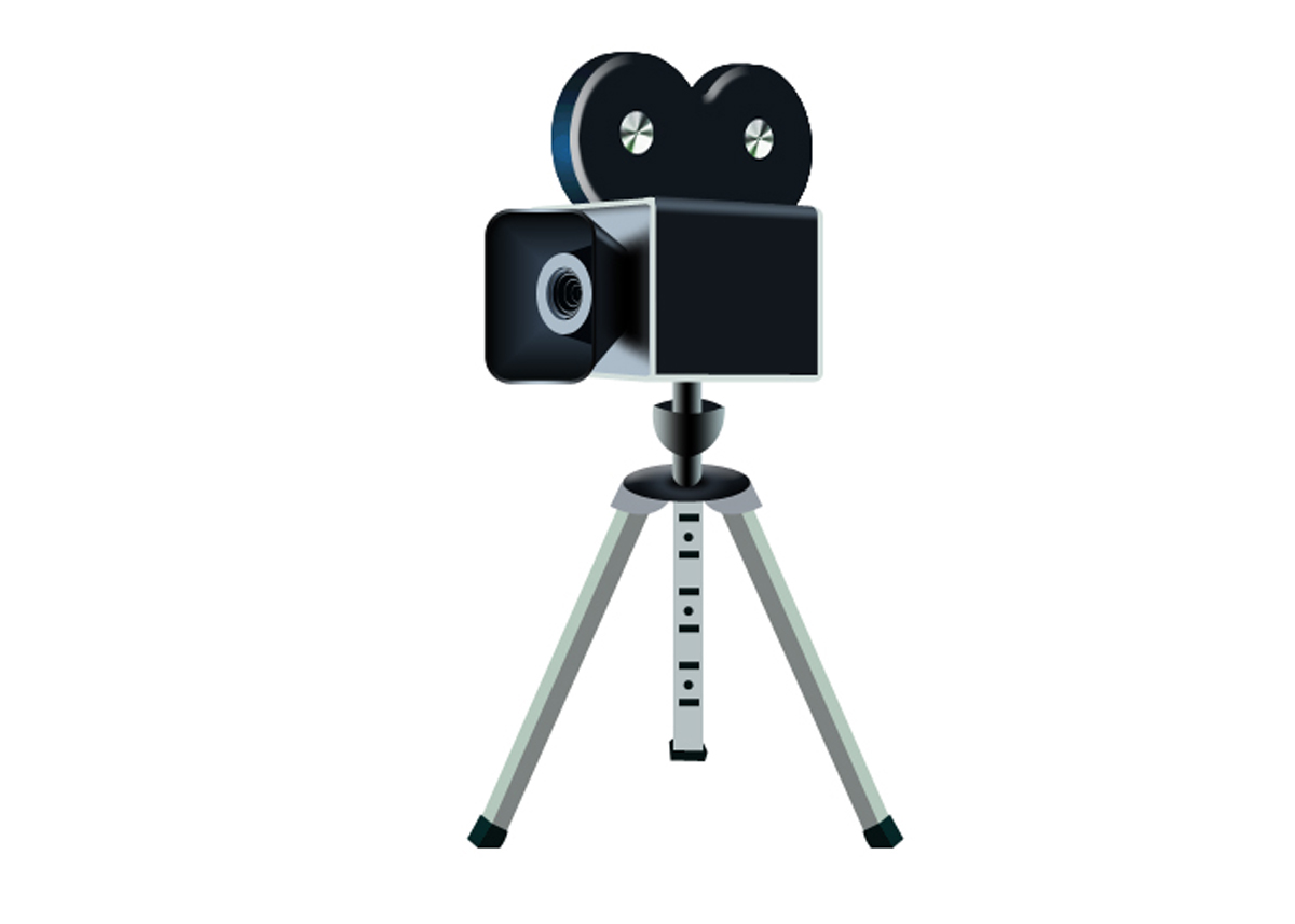Old Movie Camera Clipart